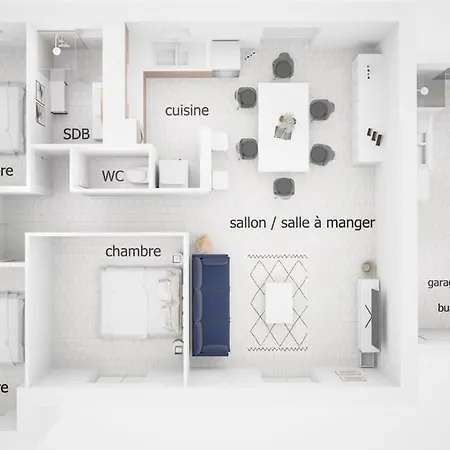 Les Amourettes - 2 Min A Pied - Jardin *